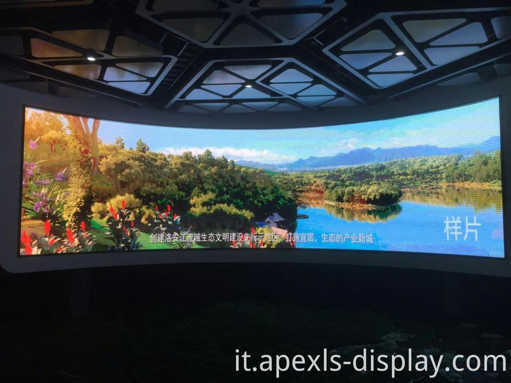 Display a LED per interni concavo 2 Concave Indoor Led Display 2